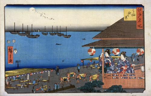 Autumn Scene at Takanawa (Takanawa aki no kei)