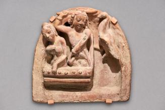 Jatayus, the heroic king of the vultures, attempts to prevent Ravana from abducting Sita, from the Ramayana (Epic of Rama)
