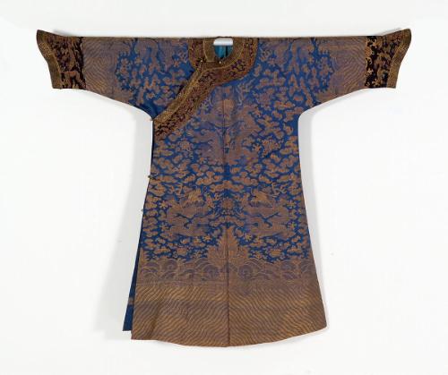 Manchu man's semiformal court robe