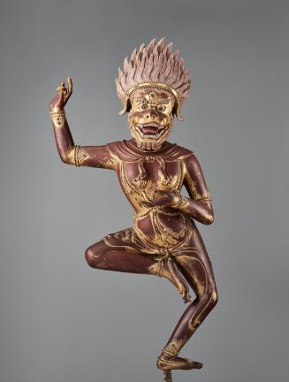 The Buddhist deity Simhavaktra, a dakini