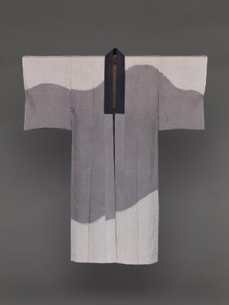 Under-kimono (nagajuban) with design of grasses and poem card