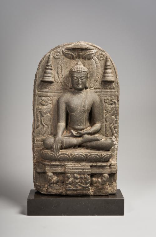 The Buddha triumphing over Mara