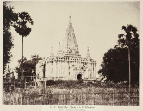 No. 6 Thayet Myo. Pagoda on the S. of Cantonment
