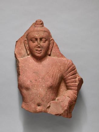 Fragment of a Buddha image