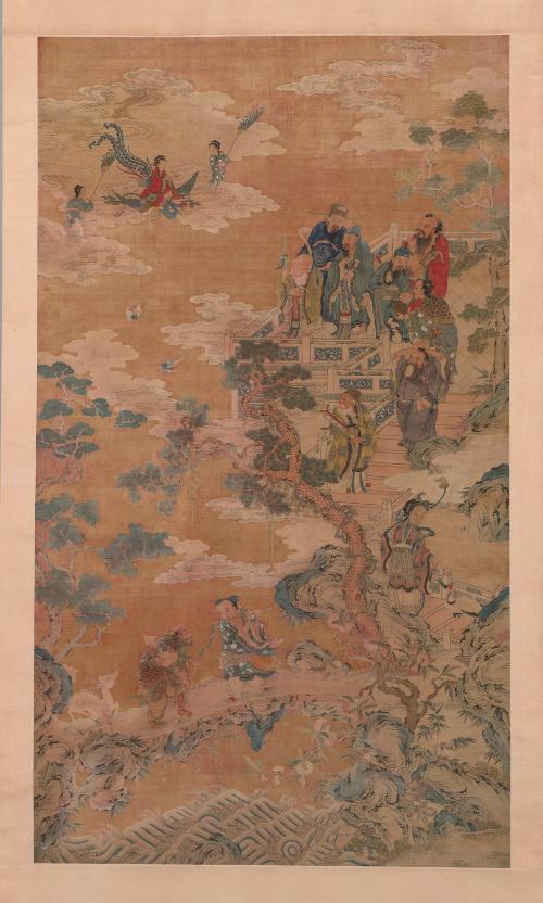 Gathering of Immortals at the Turquoise Pond