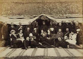 Major General Forbes with staff