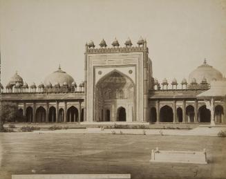 Jami Mosque at Fatehpur Sikri from inside the courtyard