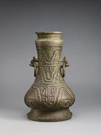 Ritual wine vessel (Fan Ju Sheng hu)