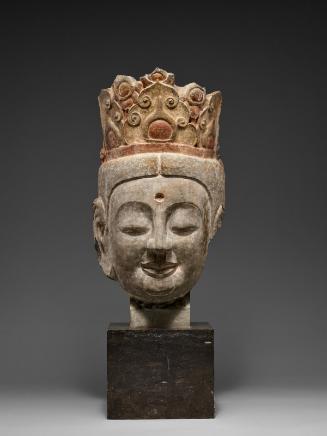 Head of the Buddhist deity Mahasthamaprapta
