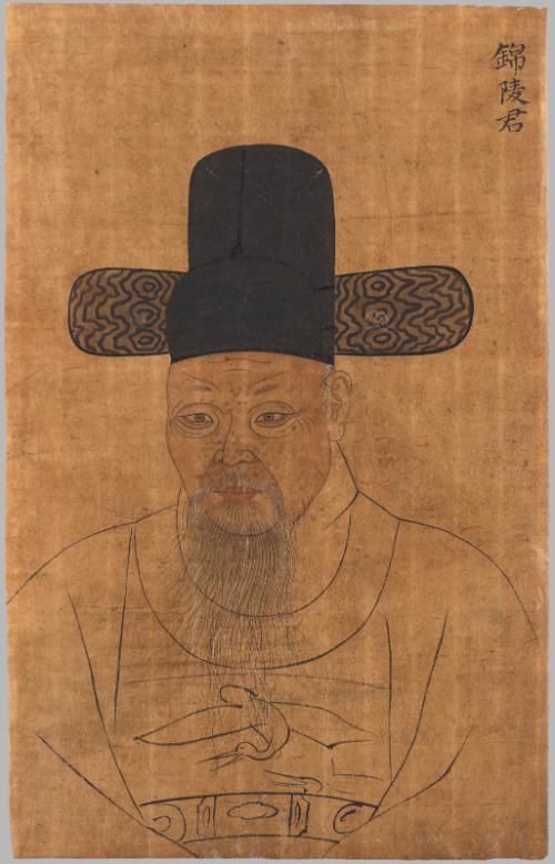 Draft portrait of Pak Pilgeon