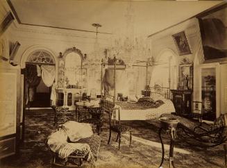 Bashir Bagh Palace - H.R.H.'s Bed-Room.