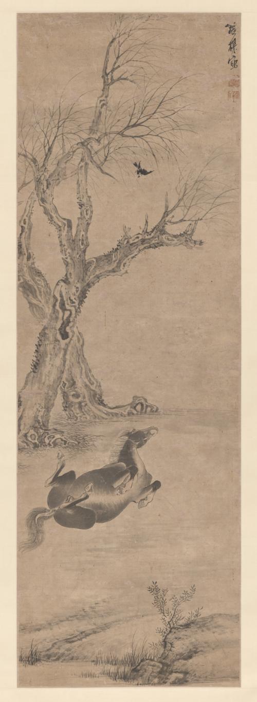 Tumbling Horse Scaring the Bird