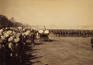 Secunderabad Review - 7th Hussars Marching Past.
