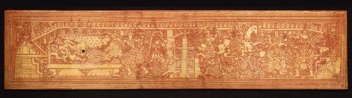 Manuscript of excerpts and illustrations from Buddhist texts