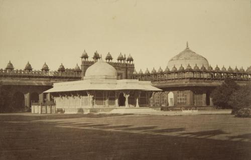 Tomb of Shaikh Salim Chishti in Jami Mosque at Fatehpur Sikri