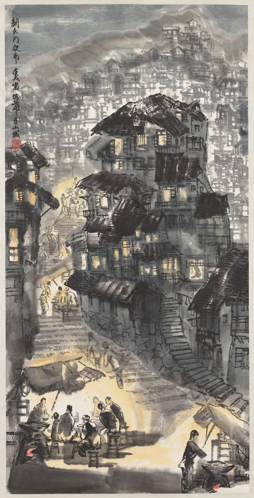 Night Market in Old Chongqing