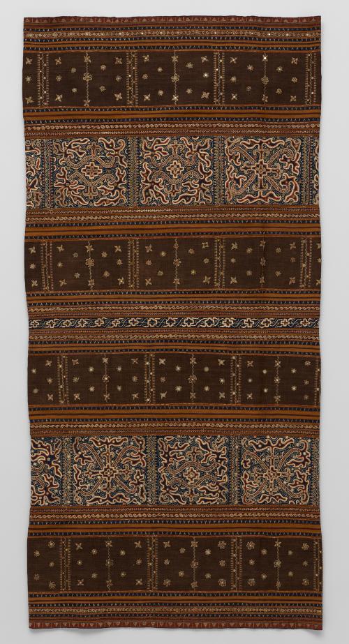 Woman's ceremonial skirt (tapis kaca)