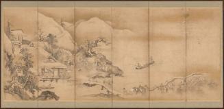 Farming scenes of the four seasons