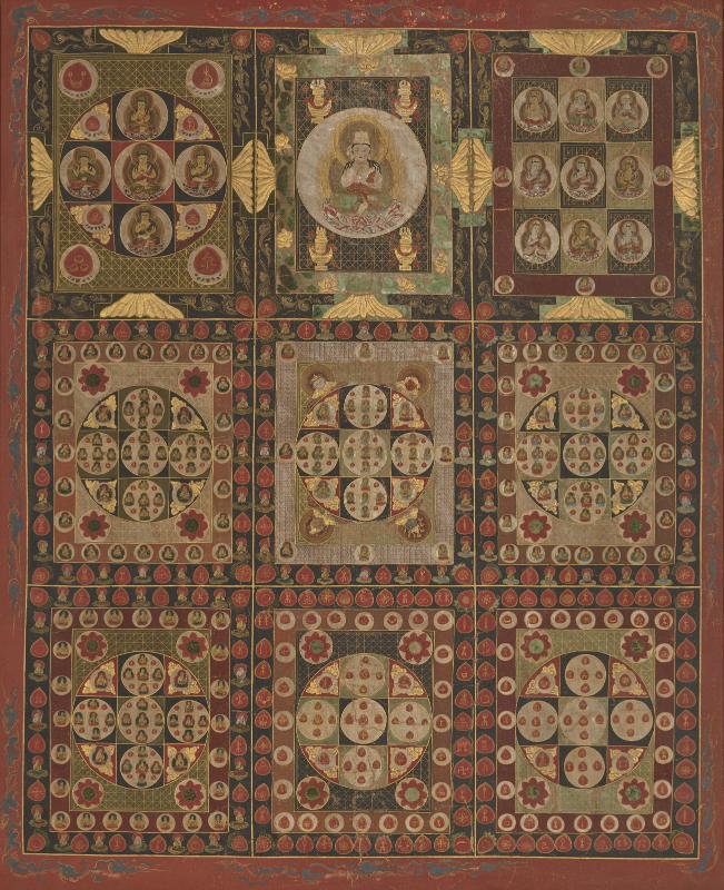 Mandala of the Diamond World – Works – Asian Art Museum