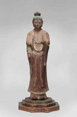 The deity Brahma (Bonten), one of a pair
