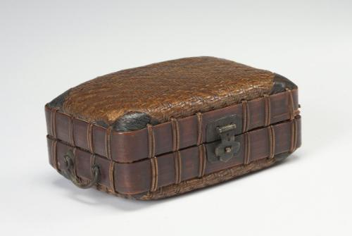 Suitcase-shaped container
