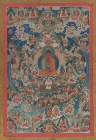 The Cosmic Buddha Amitabha
