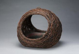 Suspended flower basket | kake hanaire