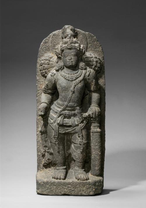 Door guardian Mahakala, one of a pair