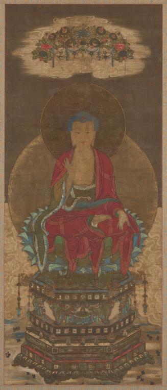 Shakyamuni, the historical Buddha (Japanese: Shaka Nyorai)