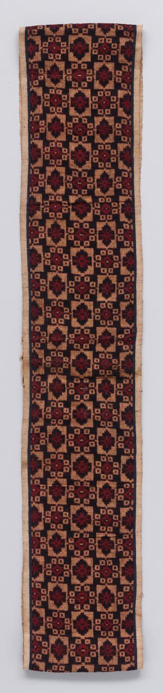 Ceremonial cloth with checker motif (geringsing sanan empeg)