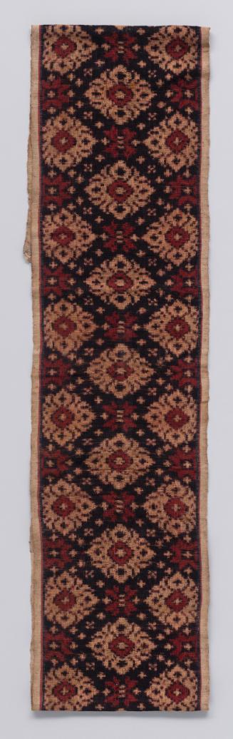 Ceremonial cloth with lotus flower motif (geringsing cemplong)