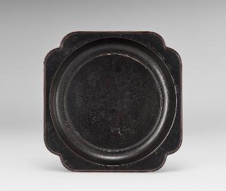 Dish with quatrefoil rim