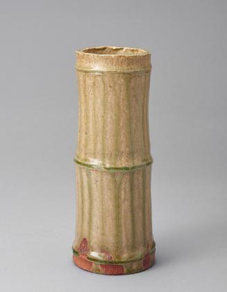 Bamboo-shaped vase