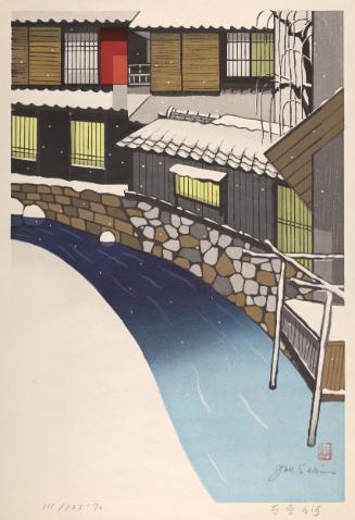 Spring Snow, Shirakawa, Kyoto