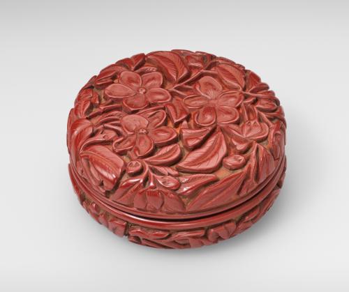 Round seal box with cover