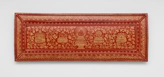 Cover for a Buddhist manuscript