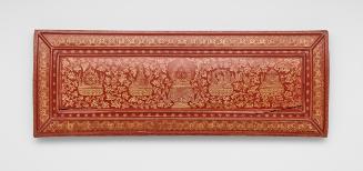 Cover for a Buddhist manuscript