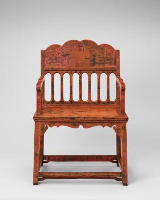 Chair, one of a pair