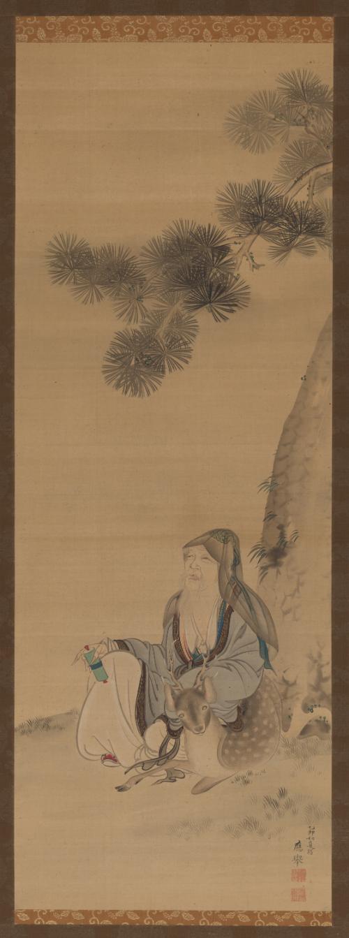 Jurojin, a god of longevity