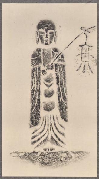 Roku-Jizo (Six Jizo), Holding Buddhist Lantern (one of set of six, 1991.134.38-.43)