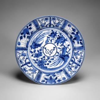 Plate with monogram of the Dutch East India Company (VOC)