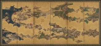 Battles at Ichi-no-tani Mountain and Yashima, from Tale of the Heike