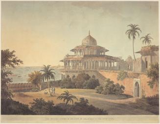The Chalees Satoon in the Fort of Allahabad on the River Jumma