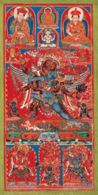 The Buddhist lama Padmasambhava as Guru Drakpochey