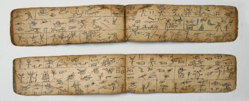 Two Volumes of Dongba Classics (Jingshu)
