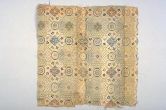 Fabric cover from an album
